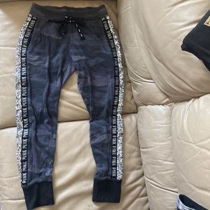 Pink Victorias Secret Jogger Pants